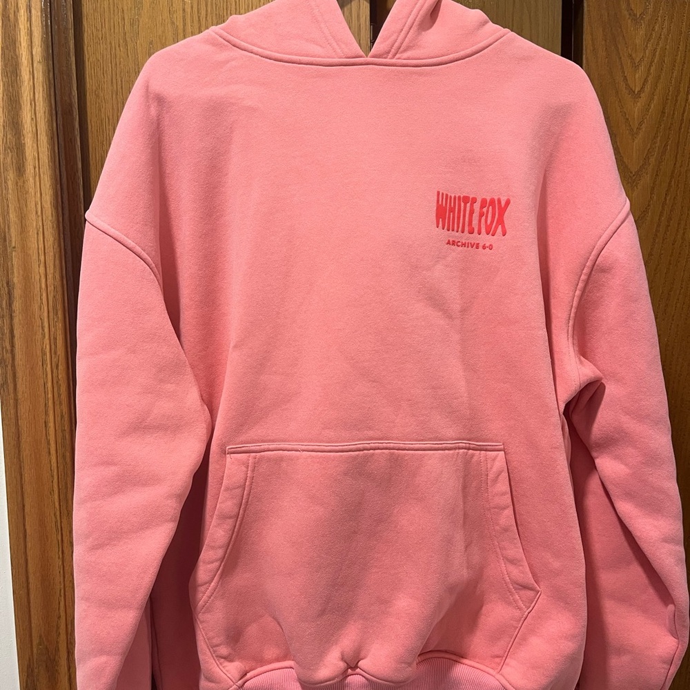 White Fox Boutique Pink Hoodie S/M